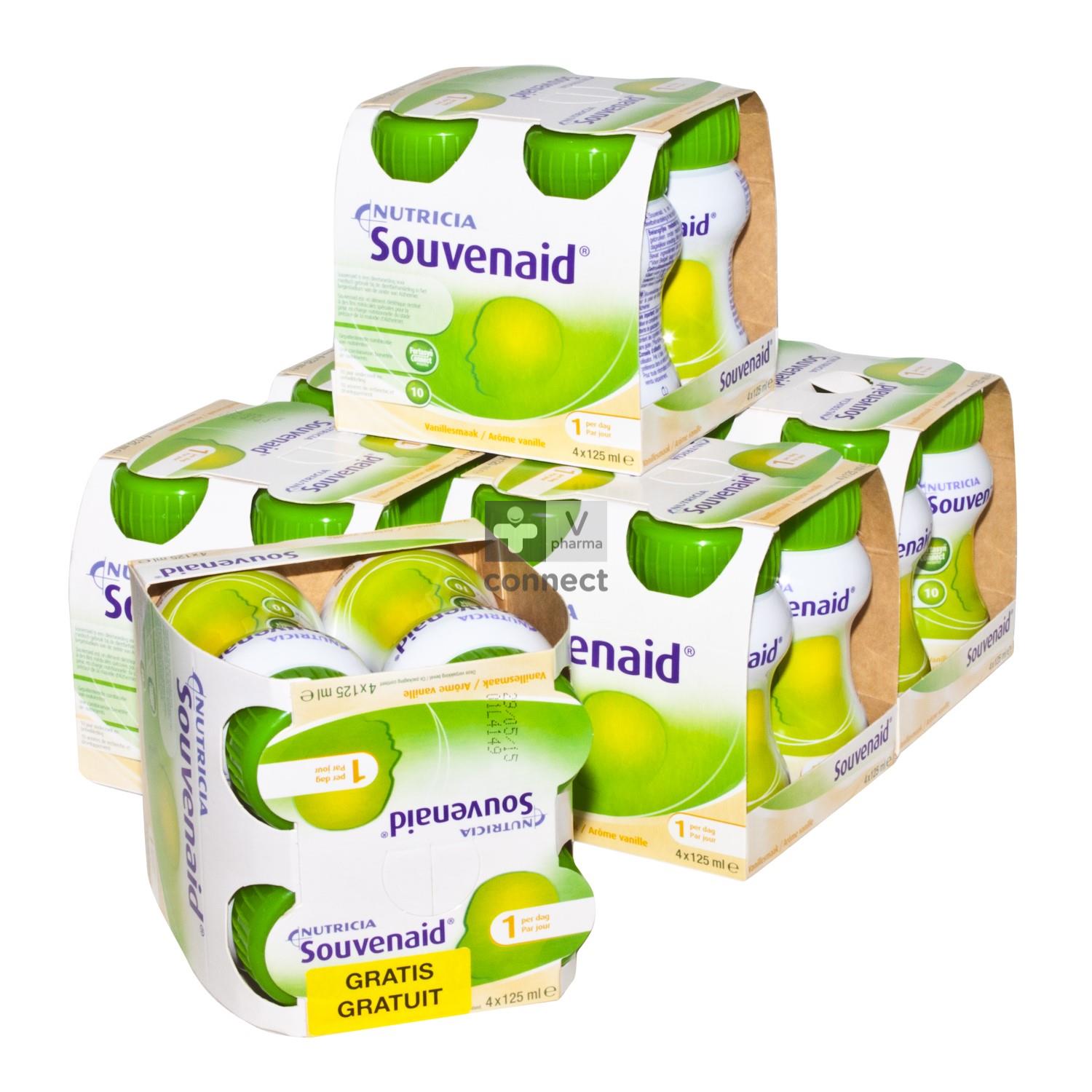 Souvenaid Vanille 24 X 125 Ml Prix Promo