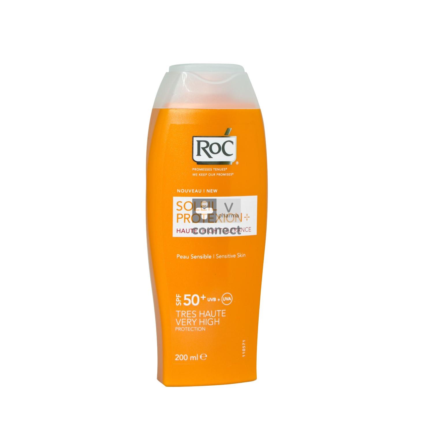 Roc Soleil Protexion Lait Peaux Sensibles SPF50 200 Ml