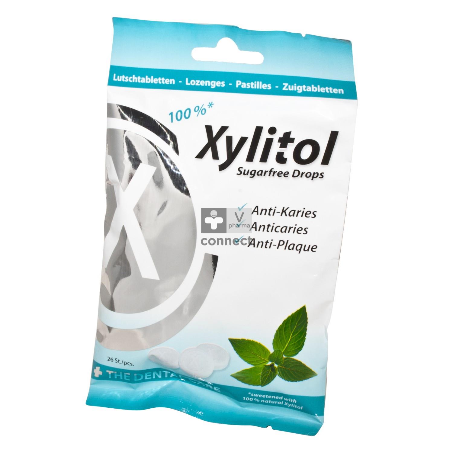 Miradent Xylitol Drops 26 Pastilles à Sucer Menthe