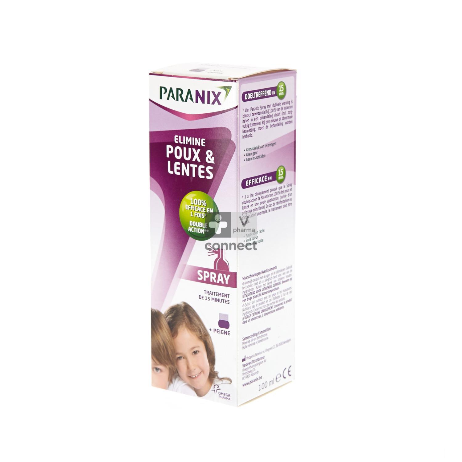 Paranix Express Traitement Anti-poux Spray 100 ml
