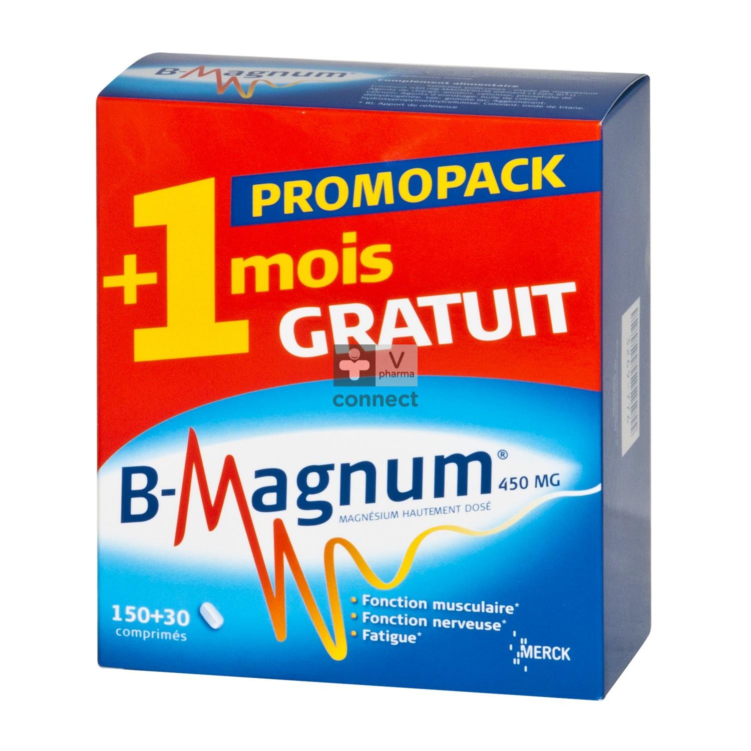 B-magnum 450mg Promopack Tabl 150+30