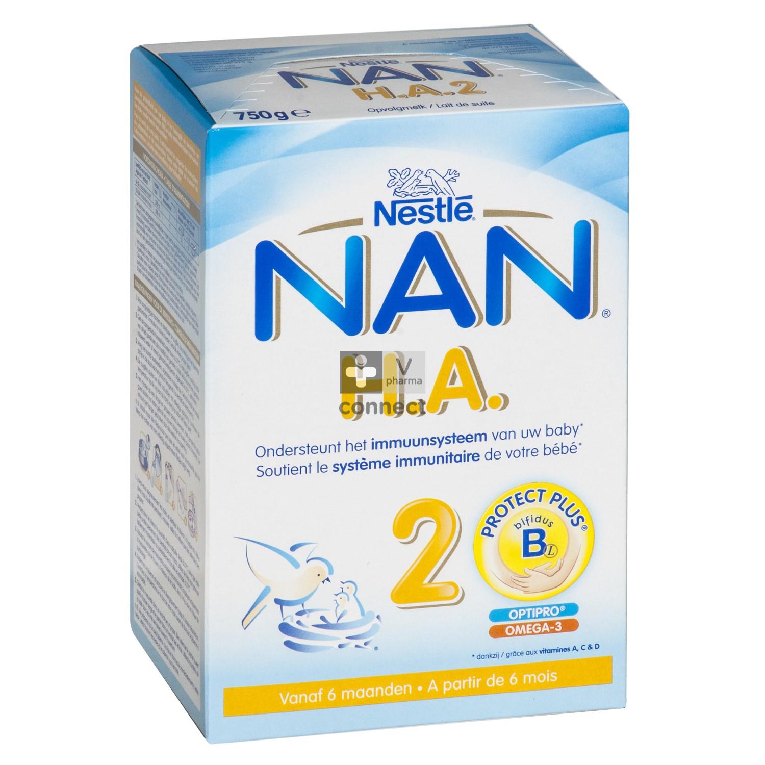 Nestle Nan Ha 2 Poudre 750 G