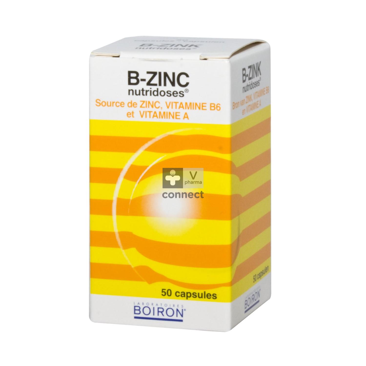 B-Zinc Nutridoses 50 Gelules