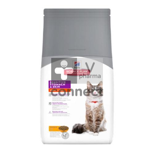 Hills science plan outlet sensitive stomach cat 5kg