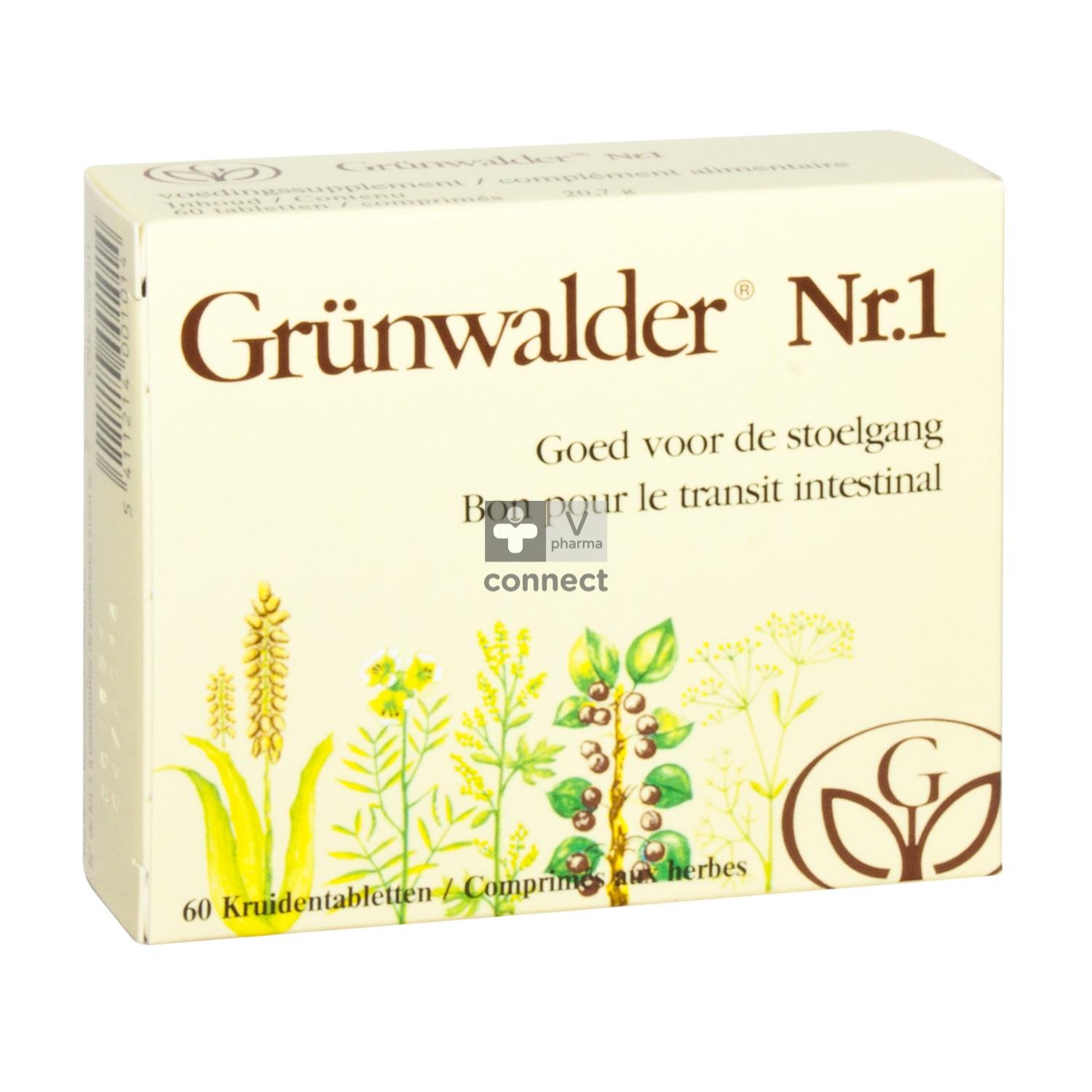 Grunwalder N1 Kruidentabletten 60