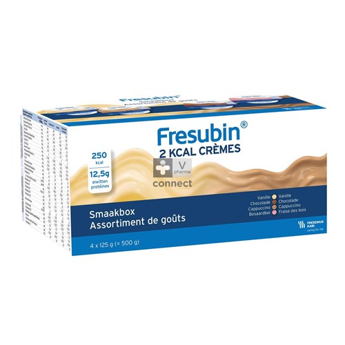 Fresubin 2 Kcal Cremes Smaakpakket 4x125g