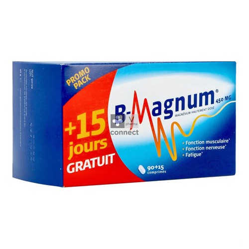 B-Magnum 90 Comprimés + 15