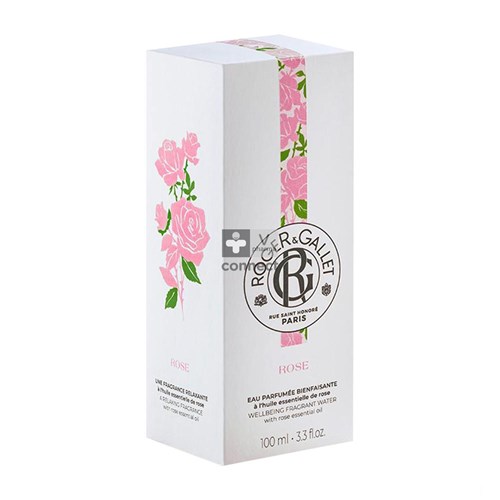 Roger Gallet Eau Parfumée Rose 100 ml