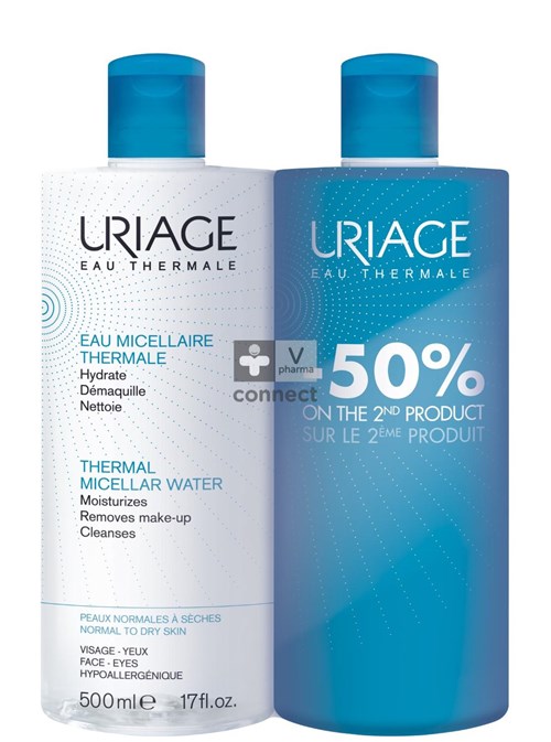 Uriage Eau Micellaire Thermale Lot. P Norm 2x500ml