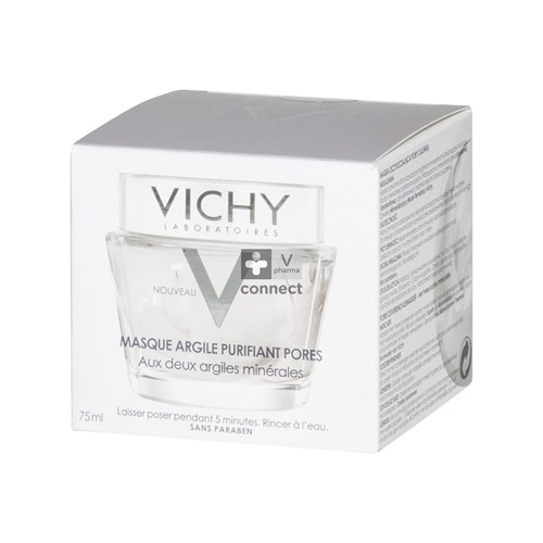 Vichy Pureté Thermale Masque Argile Purifiant 75 ml