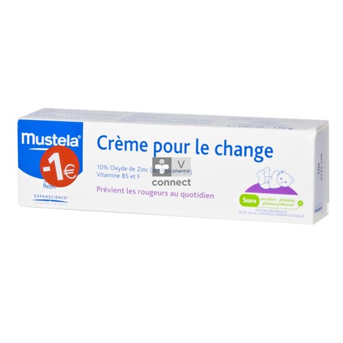 Mustela Bebe Creme De Change 100 ml  Promo -1euro