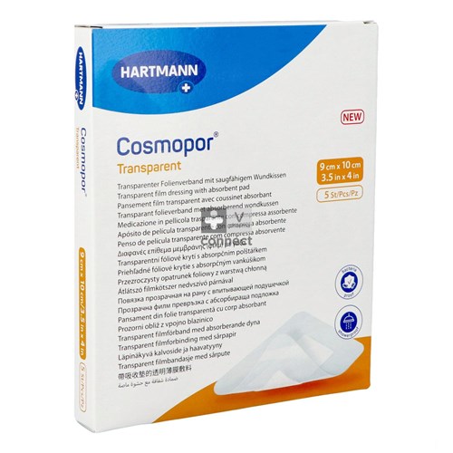 Cosmopor Transparent 9x10cm 5