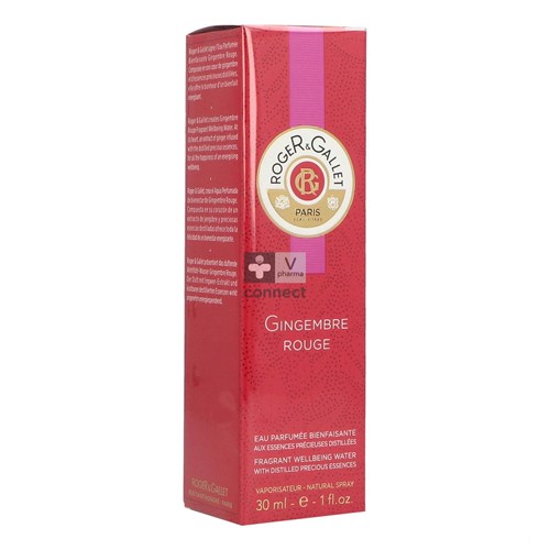 Roger & Gallet Gingembre Rouge Eau Fraiche Parfumée 30 ml