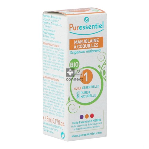 Puressentiel Marjolaine à Coquilles Huile Essentielle Bio 5 ml