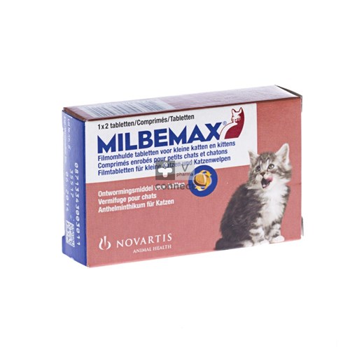 Milbemax Kleine Katten-kitten Filmomh Tabl 1x2