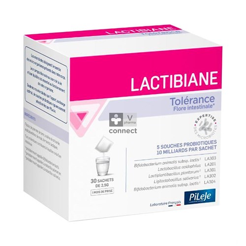 Pileje Lactibiane Tolerance 30 capsules