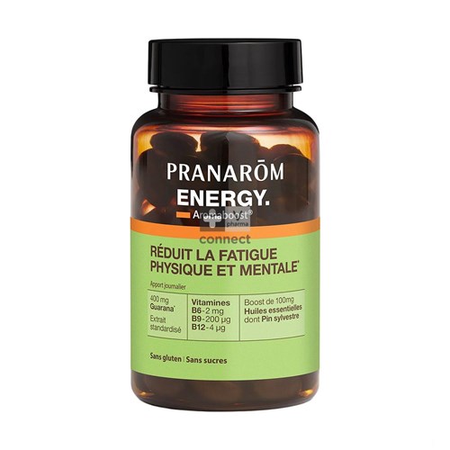 Pranarom Aromaboost Energy Capsules 60