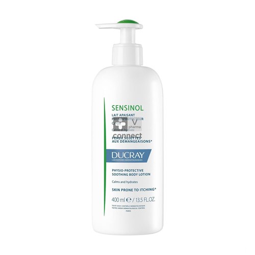 Ducray Sensinol Lait Apaisant Physioprotecteur Corps 400 ml