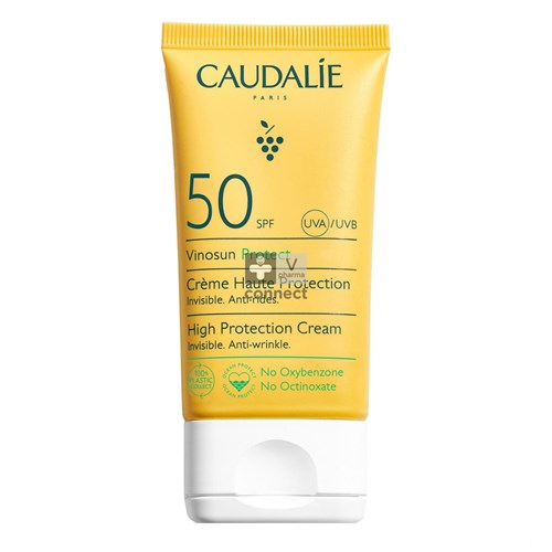 Caudalie Vinosun Creme Hoge Besch. Ip50 50ml Promo