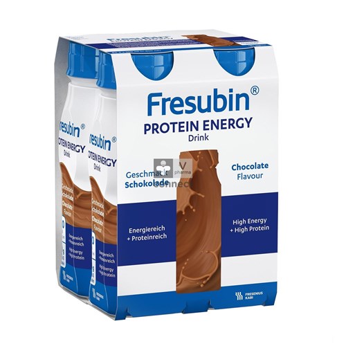 Fresubin Proteine Energy Drink Chocolade 4 stuks