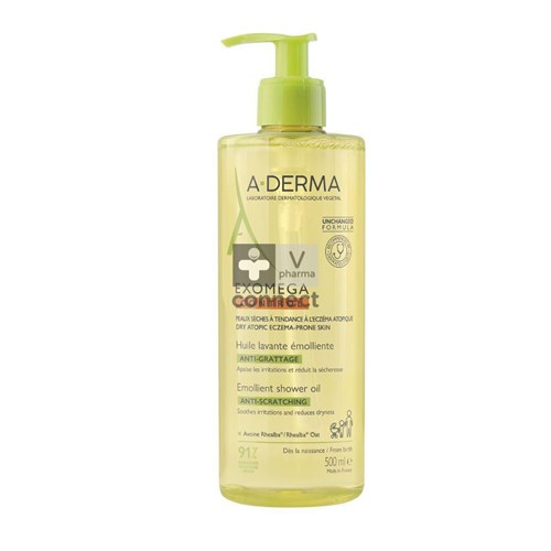 Aderma Exomega Control Emolierende Wasolie 500ml