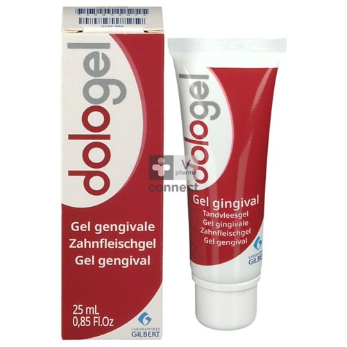 Dologel Gel Gingival Apaisant.  25 ml