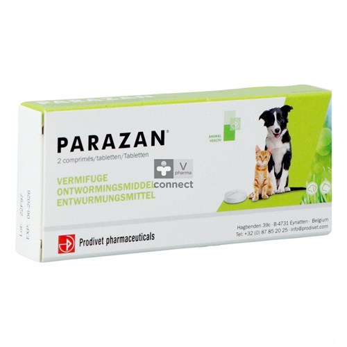 Parazan 2 Comprimés