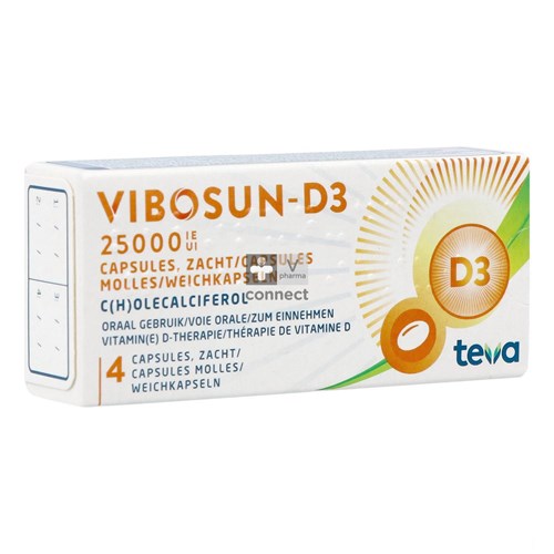 Vibosun D3 25000 Ui Capsules 4