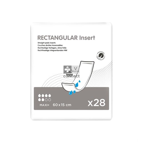 Id Rectangular Insert 60X15 Nw Q.28