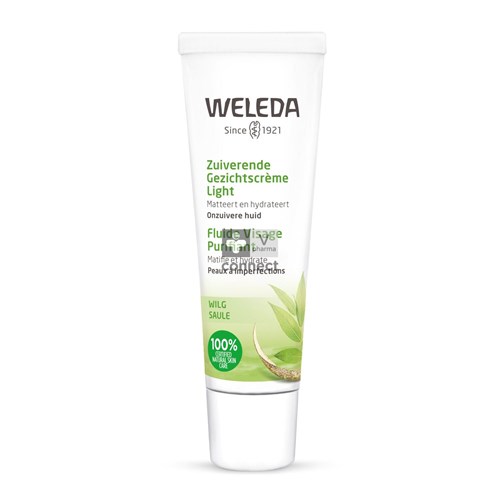 Weleda Gezichtscreme Zuiverend Tube 30ml Promo -2€