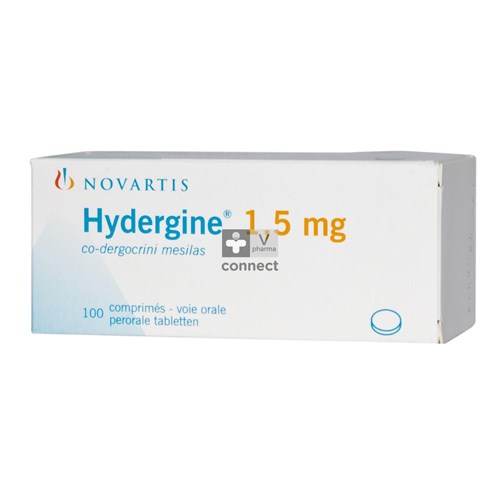 Hydergine 1.5 Comprimes 100 X 1.5 Mg