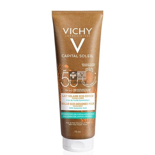 Vichy Cap Sol Zonnelmelk Eco 75ml