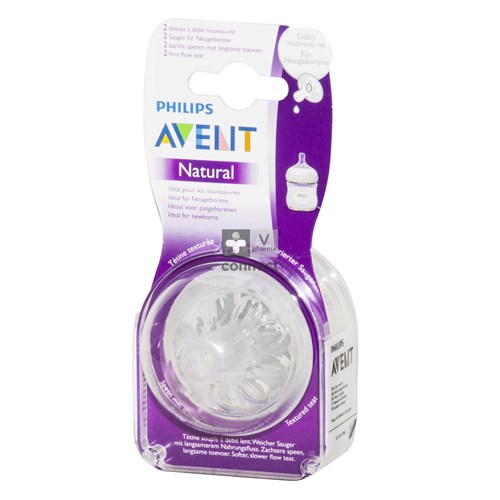 Philips Avent Natural Zuigspeen First 2 SCF657/27