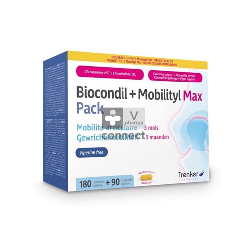 Biocondil+Mobilityl Max 180 +90 Comprimés