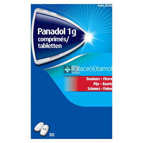 Panadol 1 gr Comprimés 50X1000 mg Blister