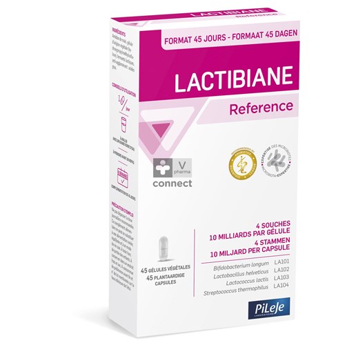 Pileje Lactibiane Reference 45 Gelules