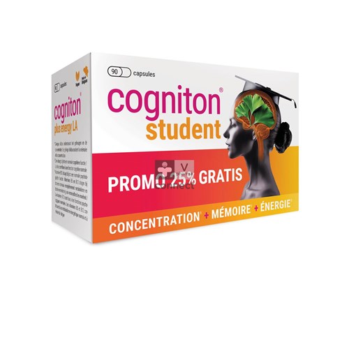 Cogniton Student 90 Capsules Promo -25%