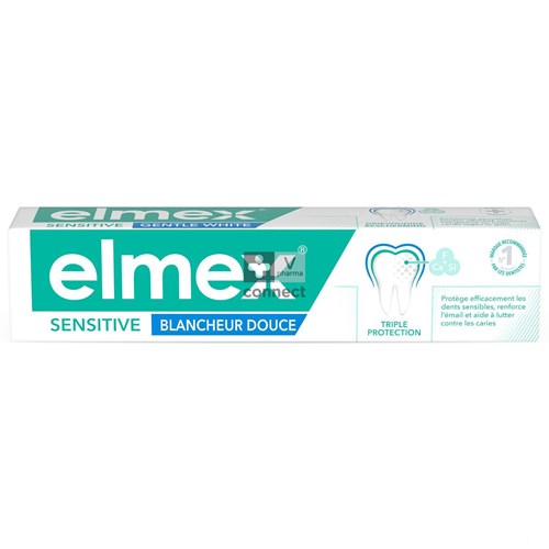 Elmex Dentifrice Sensitive Blancheur 75 Ml