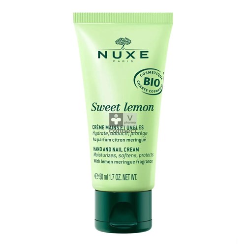 Nuxe Sweet Lemon Crème Mains 50 ml