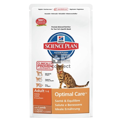 Hills Sc.plan Feline Adult Lamb 5kg 5143r