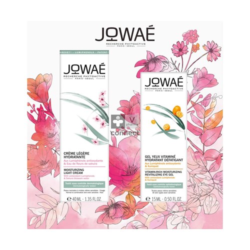 Jowae Coffret Hydratation Crème Légère + Gel Yeux