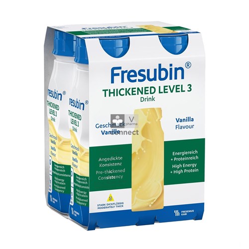 Fresubin Thickened Level 3 Drink Vanille 4X200 ml