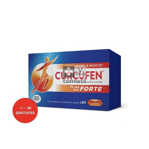 Curcufen Forte  90 gélules + 30 Gratis