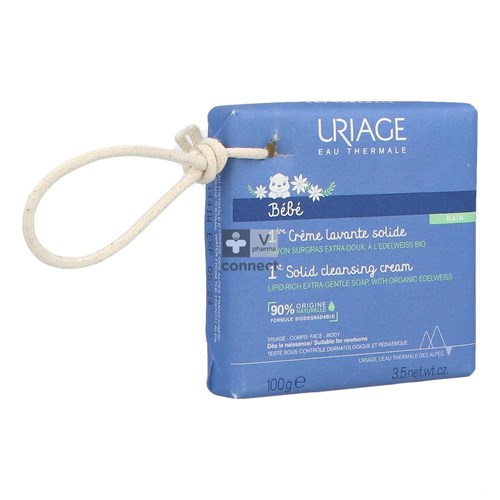 Uriage Bébé 1Ere Crème Lavante Solide 100 g