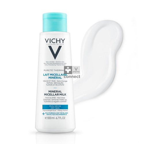 Vichy Pt Micellair Melk Droge Huid 200ml