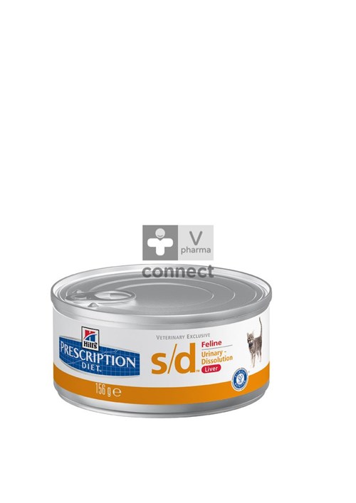 Hills Prescription Diet S/D Feline 156 g 24 Boites