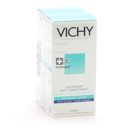 Vichy Deo Transp. Intense Creme 7d Duo 2x30ml