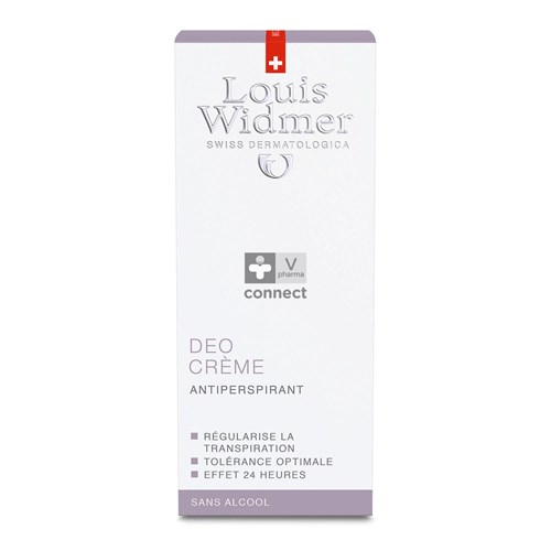 Widmer Deodorant Anti-transpirant Crème met parfum 40 ml