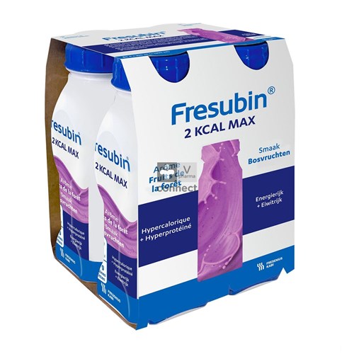 Fresubin 2 Kcal Compact Drink Bosvruchten 4x125ml