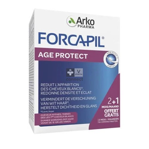 Forcapil Age Protect Comprimés 90 2 + 1